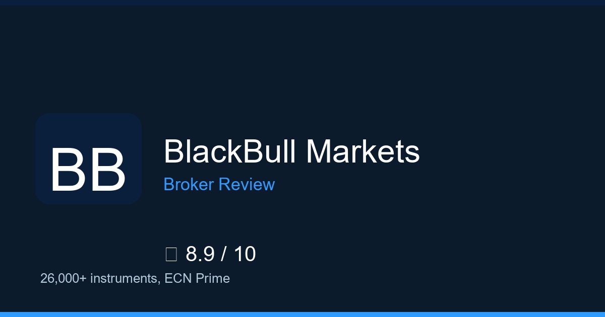 BlackBull Markets — Brokers.wang