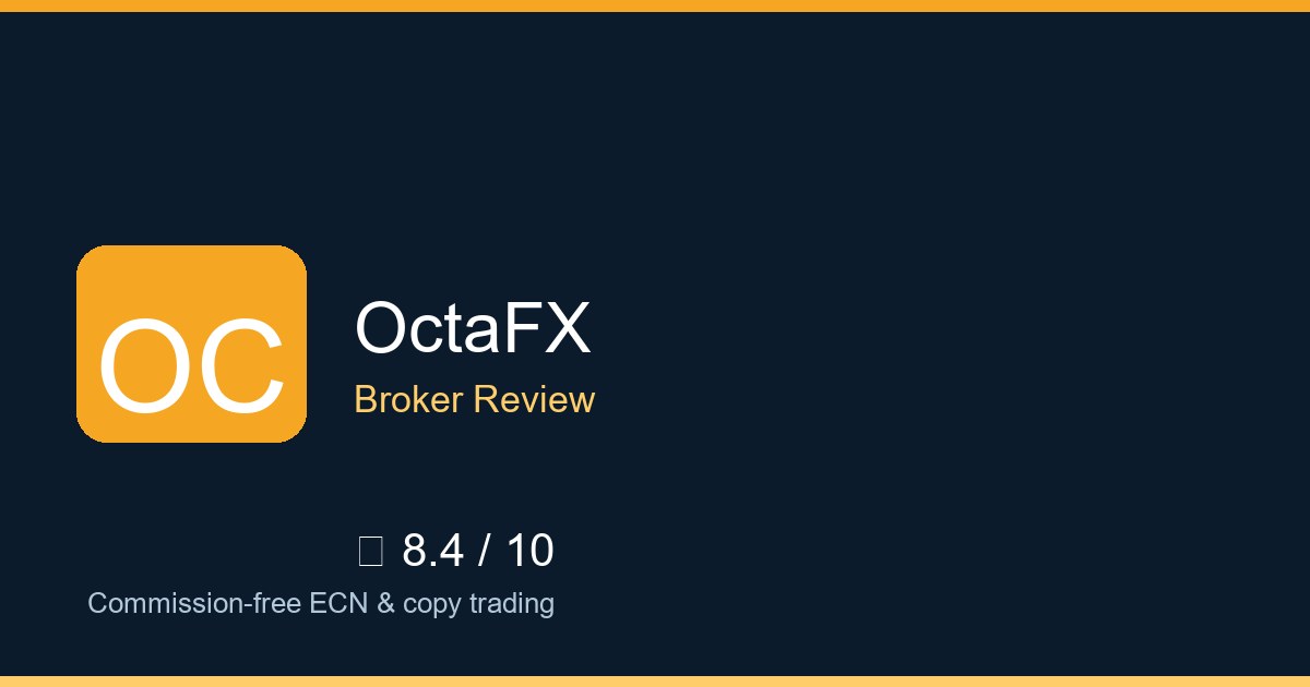 OctaFX — Brokers.wang review