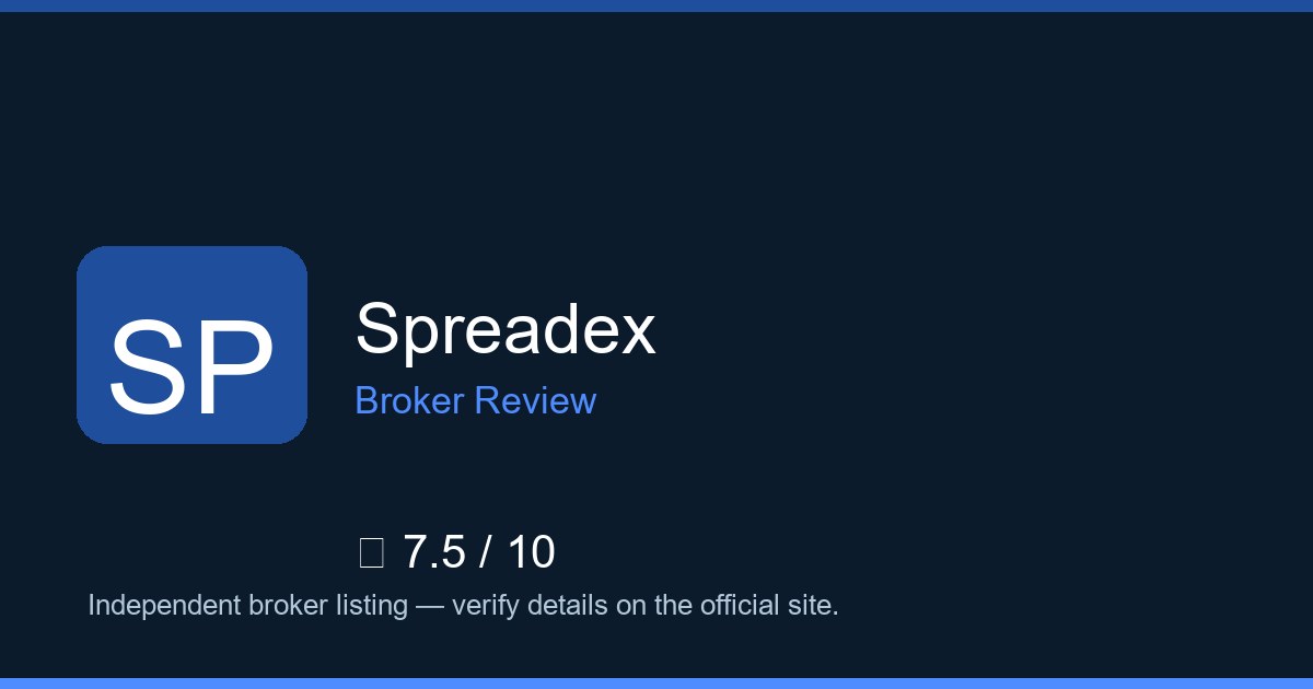 Spreadex — Brokers.wang