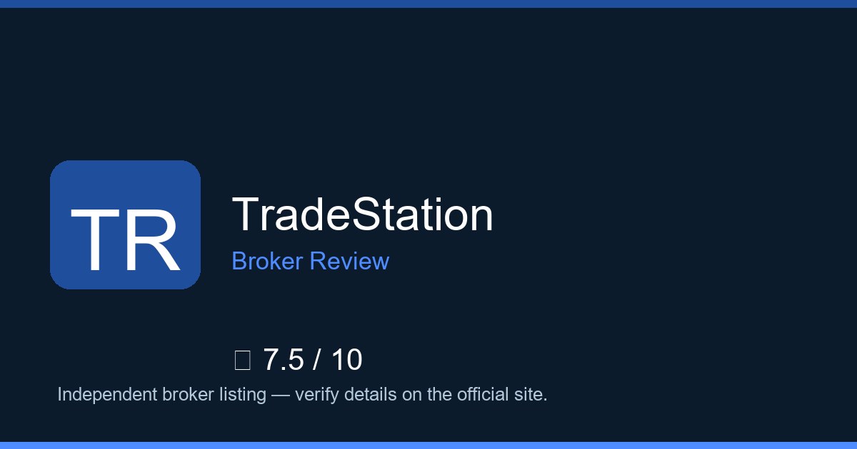 TradeStation — Brokers.wang